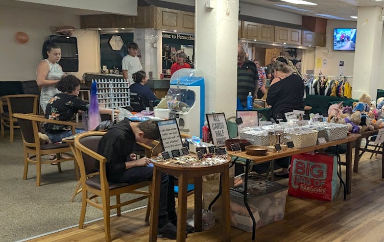 The day in Penwithick featured various stalls and activities.