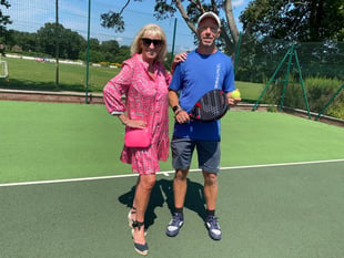 Courting a new crowd as padel ball comes to Bordon
