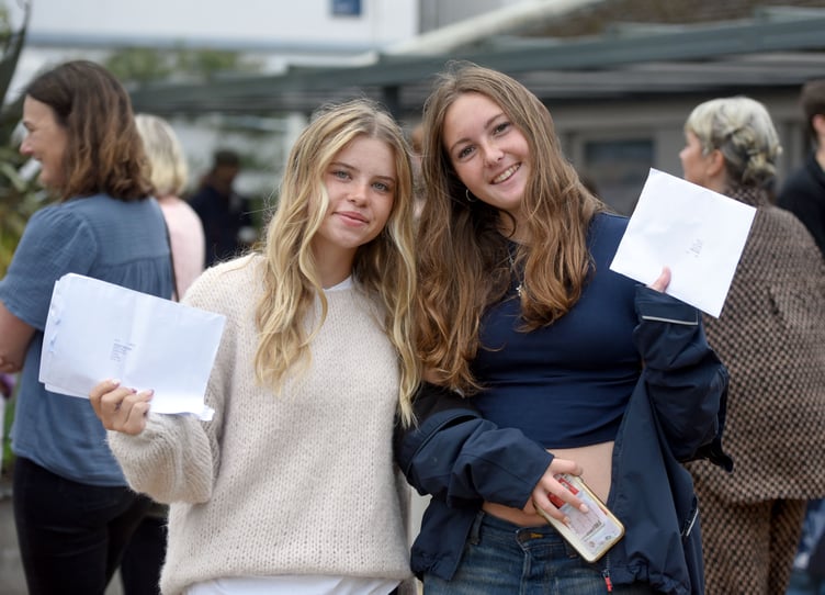Truro School students celebrate A level results
