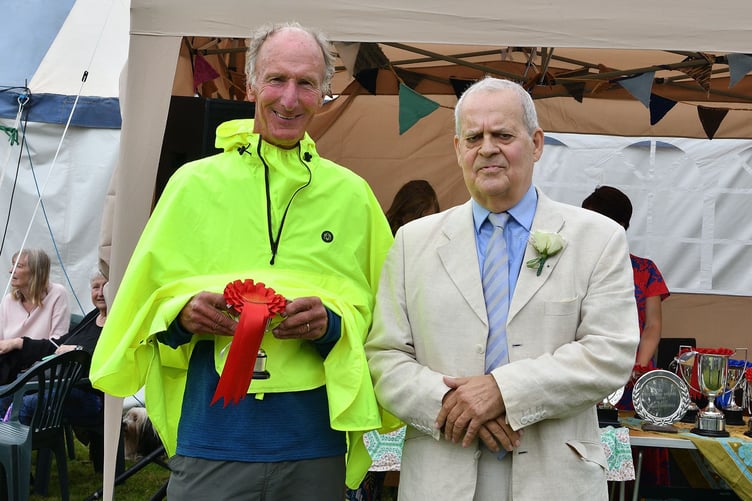 Stoke Climsland Show 2024 prize giving. (Picture: Rob Stewart)