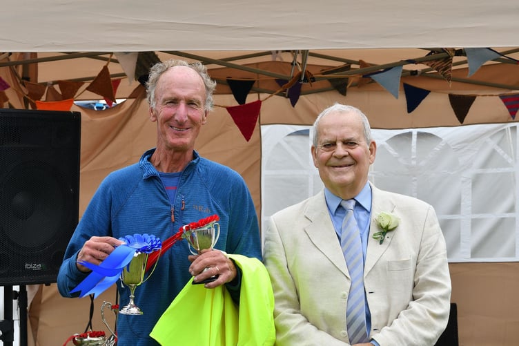 Stoke Climsland Show 2024 prize giving. (Picture: Rob Stewart)