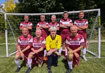 Farnham Town Flares over-60s squad impress at Amesbury walking football tournament