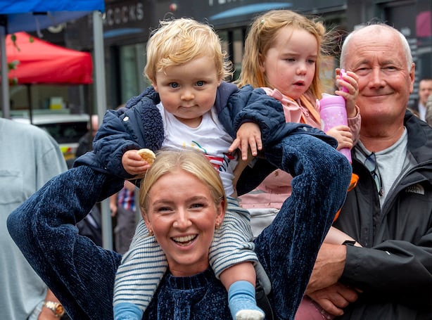 Visitors having fun at the community day in St Austell town centre. Picture: Paul Williams