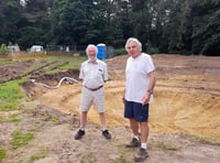Pond project should end flooding woes at Headley allotments