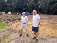 Pond project should end flooding woes at Headley allotments