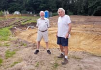 VIDEO: Pond project should end flooding woes at Headley allotments