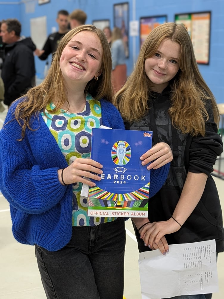 Smiling faces among the class of 2024 at Richard Lander School in Truro