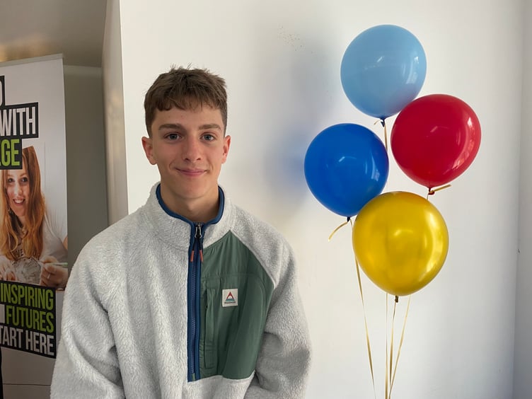 Penair School GCSEs: Head boy James Duke