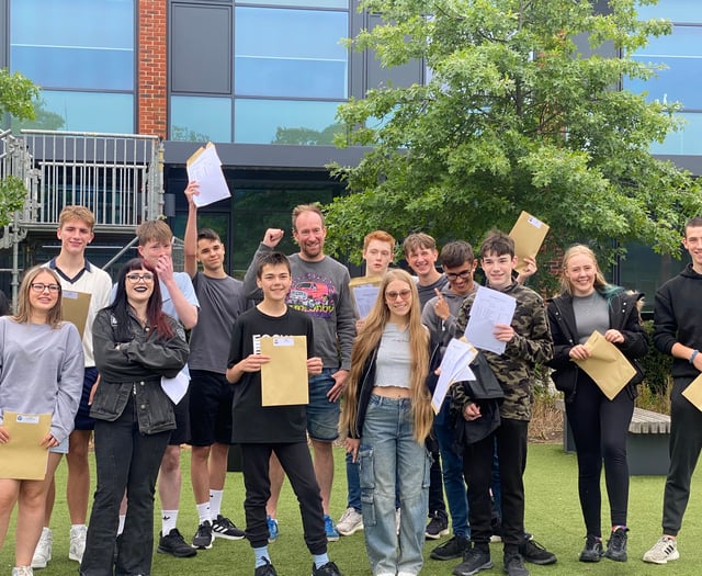 Mum's the word for Oakmoor student on GCSE results day
