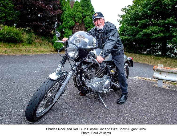 Another of the fine motorcycles displayed at the show. Picture: Paul Williams