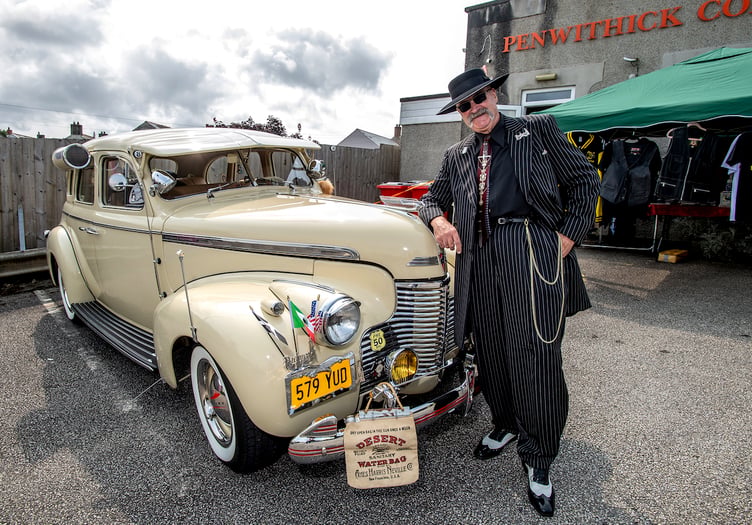 An impressive sight at the Shades Rock and Roll Club Classic Car and Bike Show. Picture: Paul Williams