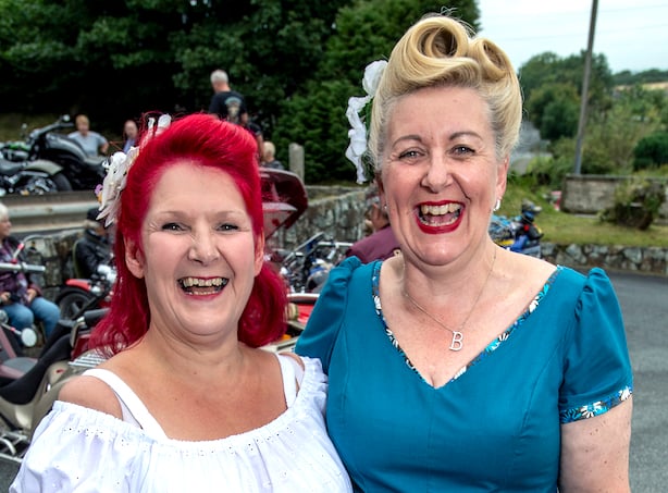 Lovers of all things 50s and 60s were at the show. Picture: Paul Williams