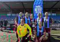 Farnham Town Flares exit the FA Walking Football Cup at the Xcel Centre in Walton-on-Thames