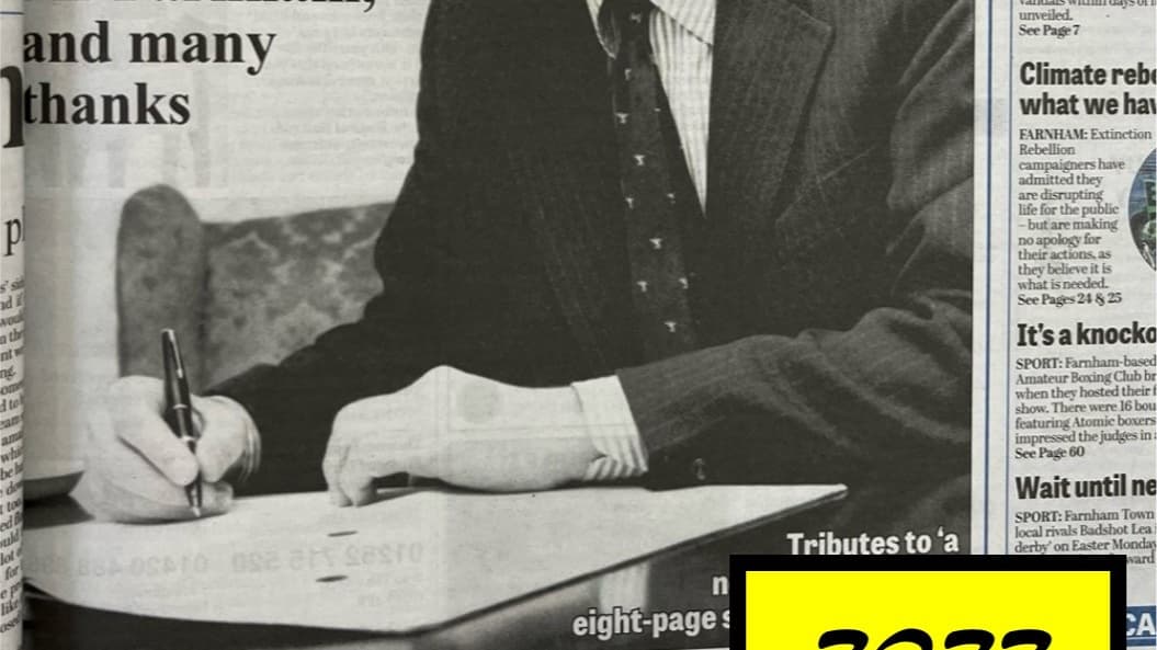 Remembering Sir Ray Tindle: Mr Farnham is a much-missed titan of media ...