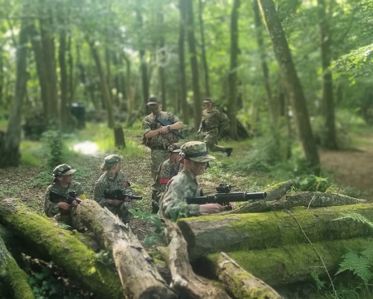Laser tag action at the survival combat games (Picture: Holsworthy ACF)