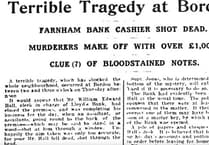 Peeps into the Past: Black day in Bordon as cashier killed in robbery