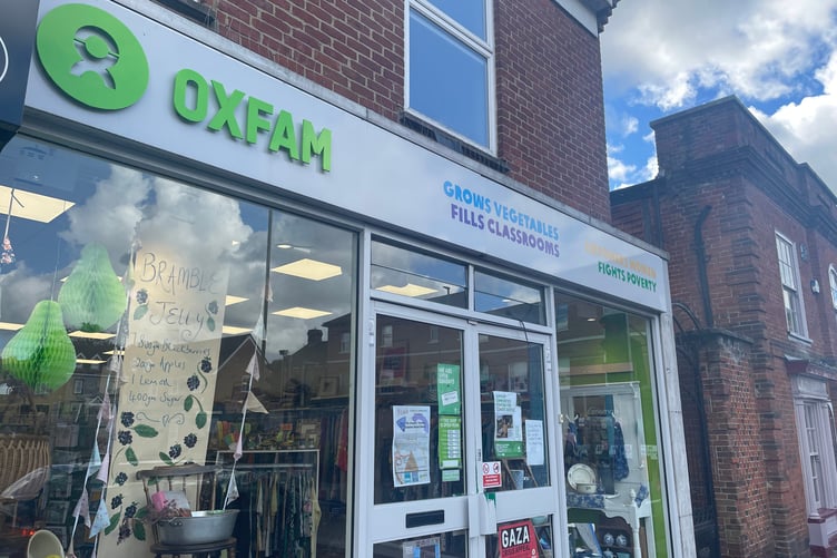 Oxfam on South Street, Farnham