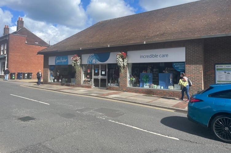 Sue Ryder on South Street ,Farnham