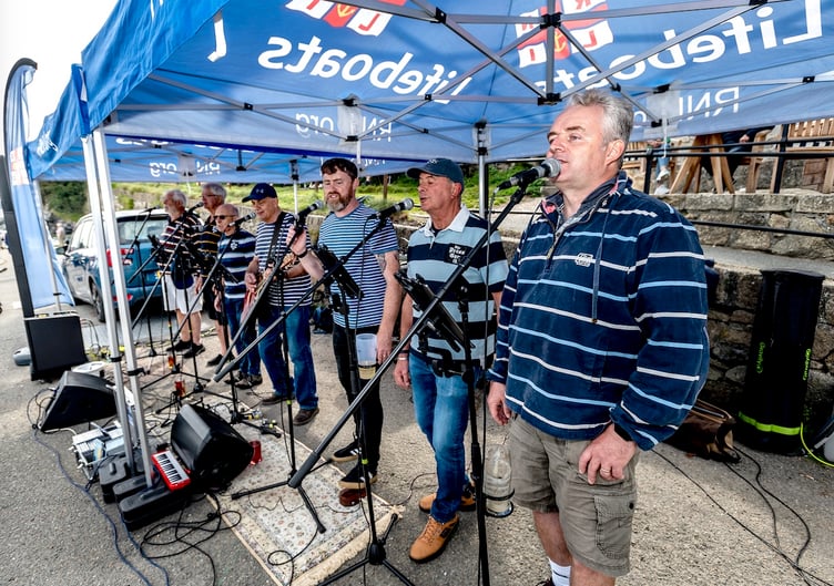 The Press Gang sea shanty group. Picture: Paul Williams