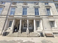 Man jailed for damaging police cars