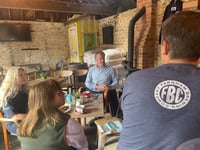 Greg Stafford tours farm to see cows, cheese and crafts