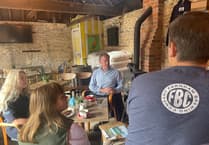 VIDEO: Farnham and Bordon MP tours Pierrepont Farm to see cows, cheese and crafts