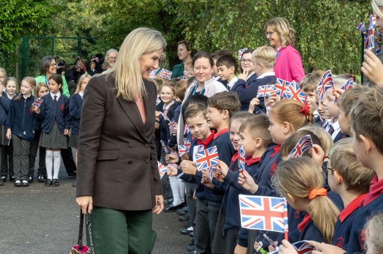 Royal visit Duchess Edinburgh Hale Farnham