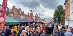 Food, glorious food as thousands gather for Farnham festival