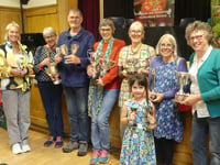 Dan's the man as Frensham & Dockenfield gardeners defy the deluge