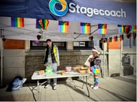 Bus company's pride as determined workers make the party