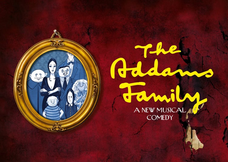 The Haslemere Players - Addams Family Logo