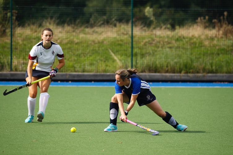 Cindi Pretorius in action during Haslemere's 3-0 defeat against Southampton