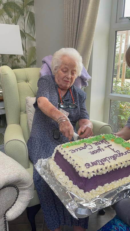 Barchester Healthcare Horndean Birthday