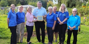 Garden centre shares the love with Normandy charity