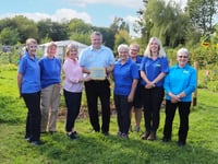 Garden centre shares the love with Normandy charity