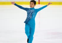 Eggar’s School pupil Sebastian Poon impresses at British Ice Skating Open at Ice Sheffield