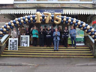 A journey to remember as Farnham station marks 175 years P5 PIC STORY