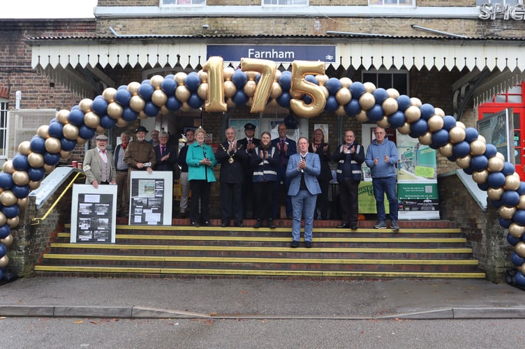 Farnham station 175 years picture 1