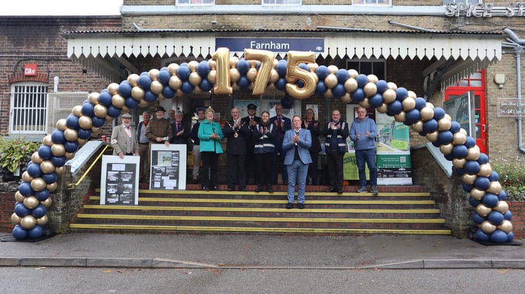 Farnham station 175 years picture 1