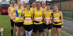 Alton Runners trio take on Solent half marathon and Run to the Sea
