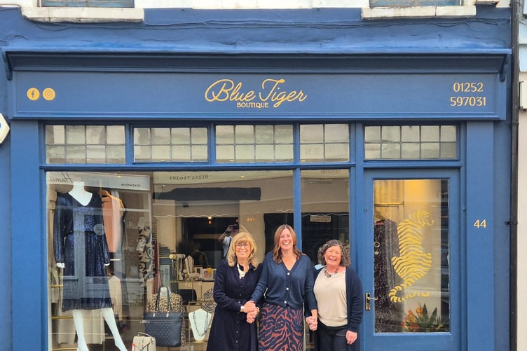 Blue Tiger Boutique on Downing Street