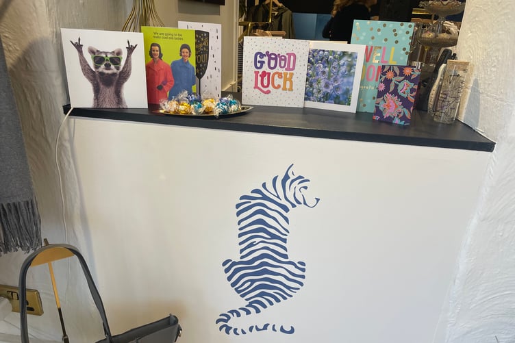Family and friends good luck cards at Blue Tiger Boutique