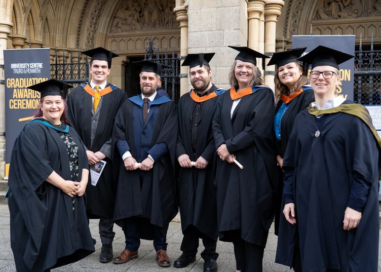 Education lecturers and graduates from University Centre Truro & Penwith
