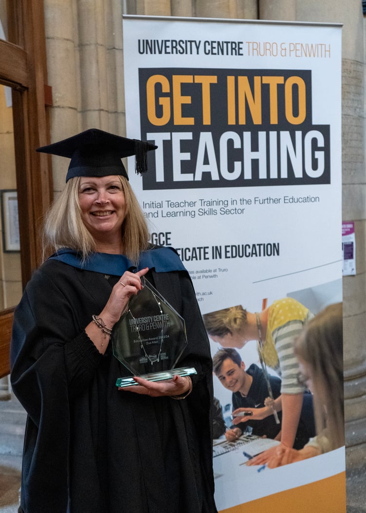 Education Award Winner Zoe Allen