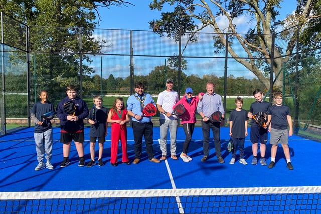 Padel is a smash hit as two courts open in Bordon