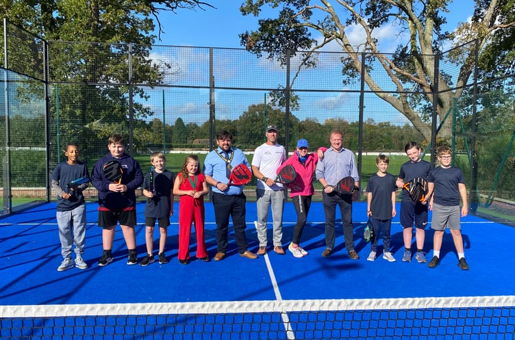 Padel Court Opening Bordon BOSC