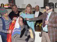 Farce, pathos and tragedy spread over three Christmas parties