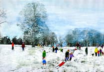 Exhibition celebrating winter at New Ashgate Gallery in Farnham