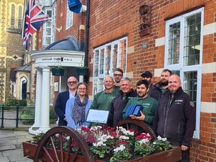 Blooming amazing: town's double In Bloom triumph