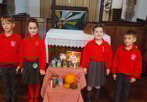 Badshot Lea pupils share their harvest with Farnham Foodbank